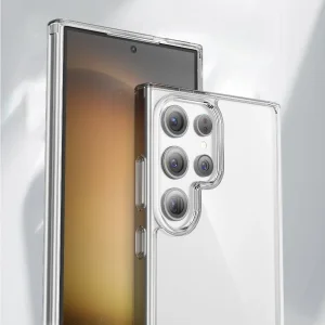 کاور گرین لاین مدل Crystal Clear Case مناسب برای گوشی موبایل سامسونگ Galaxy S24 Ultra