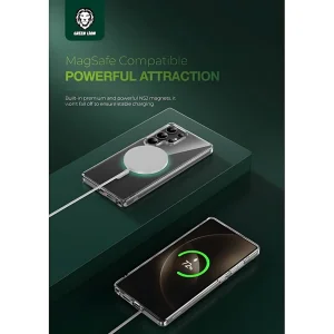 کاور گرین لاین مدل GNMGCRS25UCL مناسب برای گوشی موبایل سامسونگ Galaxy S25 Ultra