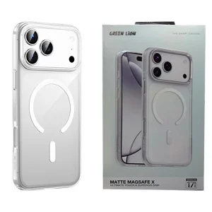 کاور گرین لاین مدل Matte Magsafe X مناسب برای گوشی موبایل اپل iPhone 17 Pro Max
