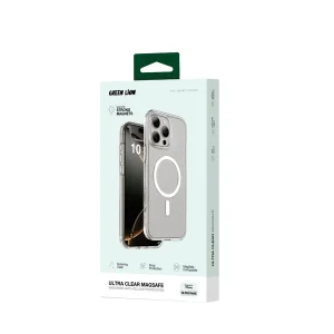 کاور گرین لاین مدل magsafe crystal clear مناسب برای گوشی موبایل اپل Iphone 16 pro max