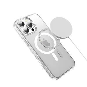کاور گرین لاین مدل magsafe crystal clear مناسب برای گوشی موبایل اپل Iphone 16 pro max