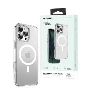 کاور گرین لاین مدل magsafe crystal clear مناسب برای گوشی موبایل اپل Iphone 16 pro max