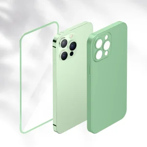 کاور گرین مدل Carsaca Plus مناسب برای گوشی موبایل اپل iPhone 13 Pro به همراه محافظ صفحه نمایش