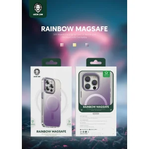 کاور گرین مدل Rainbow Magsafe مناسب برای گوشی موبایل اپل iPhone 14 Pro Max