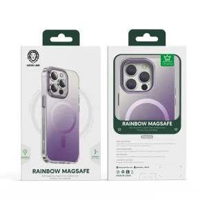 کاور گرین مدل Rainbow Magsafe مناسب برای گوشی موبایل اپل iPhone 14 Pro Max