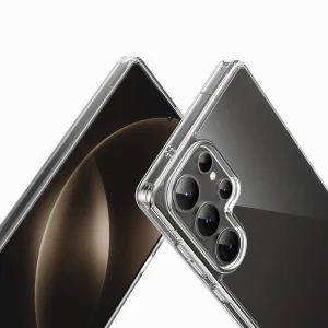 کاور گرین لاین مدل Crystal Clear مناسب برای گوشی موبایل سامسونگ Galaxy S25 Ultra