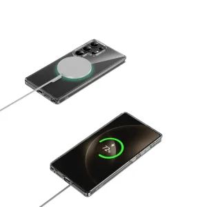 کاور گرین لاین مدل magsafe clear مناسب برای گوشی موبایل سامسونگ Galaxy S25ultra