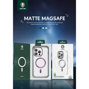 کاور گرین مدل Matte Magsafe مناسب برای گوشی موبایل اپل iphone 14 pro