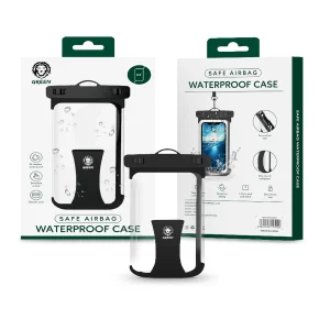 کاور ضدآب گرین مدل WATERPROOF مناسب برای گوشی موبایل 8 اینچی