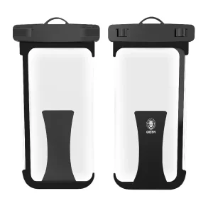 کاور ضدآب گرین مدل WATERPROOF مناسب برای گوشی موبایل 8 اینچی