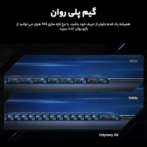 مانیتور خمیده گیمینگ 32 اینچ سامسونگ مدل LS32CG552