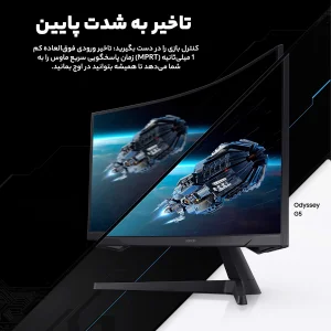 مانیتور خمیده گیمینگ 32 اینچ سامسونگ مدل LS32CG552