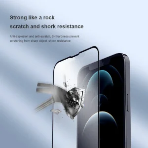 محافظ صفحه نمایش مات نیلکین مدل Fog Mirror مناسب برای گوشی موبایل اپل iPhone 13/13 Pro
