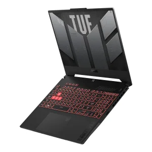 لپ تاپ 15.6 اینچ ایسوس مدل TUF Gaming A15 (2024) FA507UI-LP034W-R9 8945HS-RTX4070 8GB-16GB DDR5 5600MHz-1TB SSD-FHD 144Hz-W