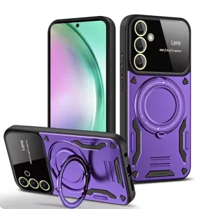 کاور گاردتک مدل Hybrid Armor مناسب برای گوشی موبایل سامسونگ Galaxy A16 5G/Galaxy A16 4G به همراه بندآویز