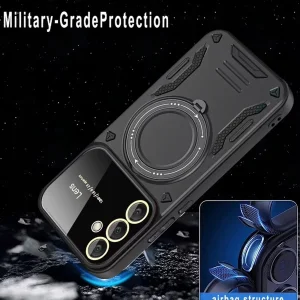 کاور گاردتک مدل Hybrid Armor مناسب برای گوشی موبایل سامسونگ Galaxy A16 5G/Galaxy A16 4G به همراه بندآویز