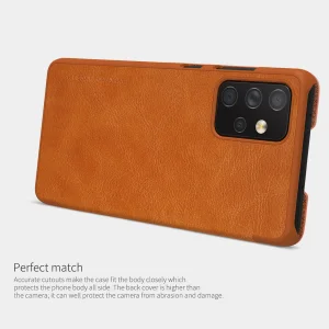 کیف کلاسوری نیلکین مدل Qin Leather case مناسب برای گوشی موبایل سامسونگ Galaxy A72 4G/5G