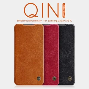 کیف کلاسوری نیلکین مدل Qin Leather case مناسب برای گوشی موبایل سامسونگ Galaxy A72 4G/5G