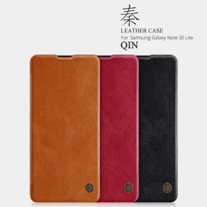کیف کلاسوری نیلکین مدل QIN-N10LIT-0020L مناسب برای گوشی موبایل سامسونگ GALAXY NOTE 10 LITE