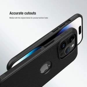 کاور نیلکین مدل (Super Frosted Shield Pro (Logo cutout مناسب برای گوشی موبایل اپل IPhone 14 Pro Max