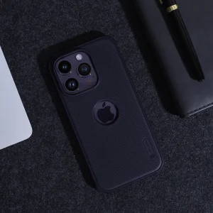 کاور نیلکین مدل (Super Frosted Shield Pro (Logo cutout مناسب برای گوشی موبایل اپل IPhone 14 Pro Max