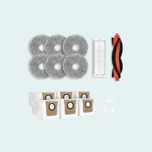 لوازم جانبی جاروبرقی رباتیک شیائومی مدل BHR8331 مناسب جارو رباتیک شیائومی M30 PRO  مجموعه 17 عددی
