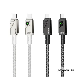 کابل USB-C ریمکس مدل C36 طول 1.2متر