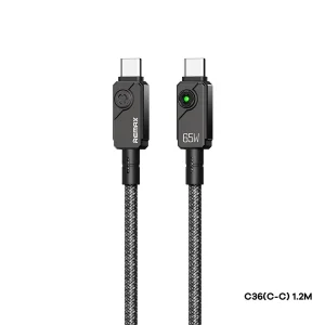کابل USB-C ریمکس مدل C36 طول 1.2متر