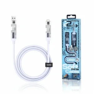 کابل تبدیل USB-C به لایتنینگ ریمکس مدل CB18 طول 1,2 متر