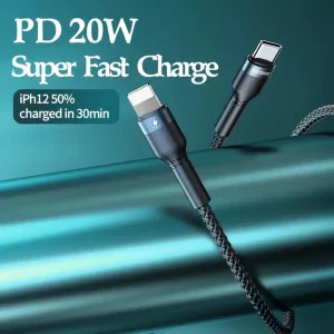 کابل تبدیل USB-C به لایتنینگ ریمکس مدل RC-171 طول 1 متر