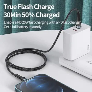 کابل تبدیل USB-C به لایتنینگ ریمکس مدل RC-171 طول 1 متر