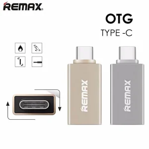 مبدل OTG USB 3.0 به USB-C ریمکس مدل CHOICE3837 بسته 8 عددی