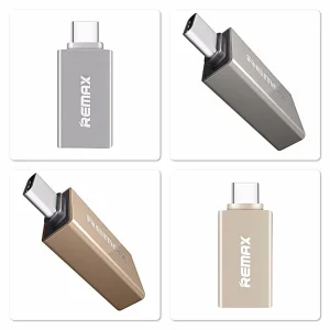 مبدل OTG USB 3.0 به USB-C ریمکس مدل CHOICE3837 بسته 8 عددی