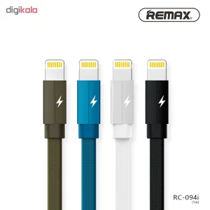 کابل تبدیل USB به لایتنینگ ریمکس مدل Kerolla RC-094i طول 1 متر