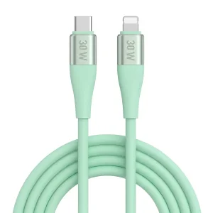 کابل تبدیل USB-C به لایتنینگ ریمکس مدل CB20 طول ۱.۲ متر