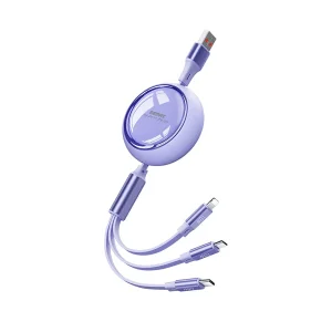 کابل تبدیل USB به USB-C / لایتنینگ / Micro USB ریمکس مدل RC-C029 طول 1.2 متر
