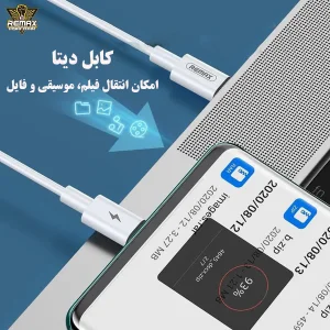 کابل تبدیل USB-C مدل RC-175c طول 1 متر