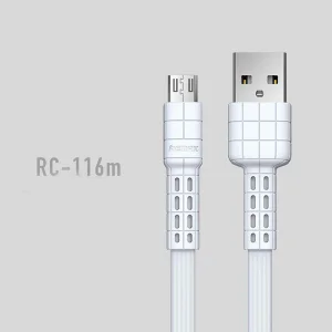 کابل تبدیل USB به microUSB ریمکس مدل RC116-m طول 1 متر