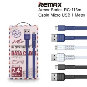 کابل تبدیل USB به microUSB ریمکس مدل RC116-m طول 1 متر