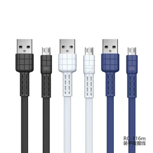 کابل تبدیل USB به microUSB ریمکس مدل RC116-m طول 1 متر
