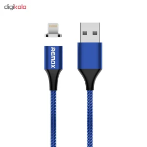 کابل تبدیل مغناطیسی USB به لایتنینگ ریمکس مدل RC-200 طول 1 متر