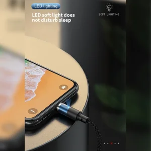 کابل تبدیل USB به لایتنینگ ریمکس مدل Smart ZIGIE10_2i مگنتی طول 1.2 متر