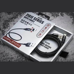 کابل تبدیل USB به لایتنینگ ریمکس مدل Smart ZIGIE10_2i مگنتی طول 1.2 متر