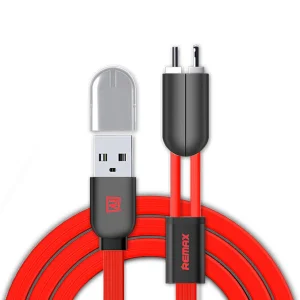 کابل تبدیل USB به microUSB/لایتنینگ ریمکس مدل RC طول 1.5 متر
