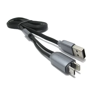 کابل تبدیل USB به microUSB/لایتنینگ ریمکس مدل RC طول 1.5 متر