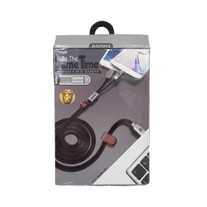 کابل تبدیل USB به microUSB/لایتنینگ ریمکس مدل RC طول 1.5 متر