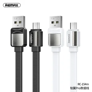 کابل تبدیل USB به microUSB ریمکس مدل RC-154m طول 1 متر