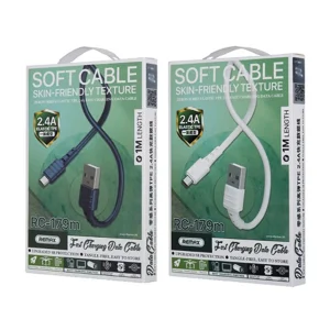 کابل تبدیل USB به microUSB ریمکس مدل RC-179m طول 1 متر