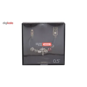 کابل تبدیل USB به لایتنینگ ریمکس مدل RC-058i Jewellery طول 0.5 متر