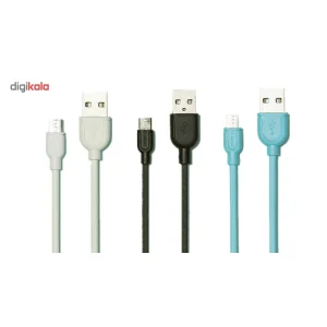 کابل تبدیل USB به microUSB ریمکس مدل RC-031m به طول 1 متر